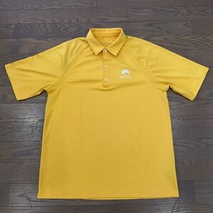 Men's Bent Tree Yellow Golf Polo Shirt